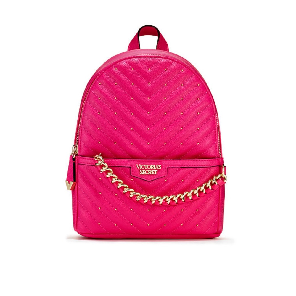 Victoria’s Secret Fuchsia Pink Mini Backpa…